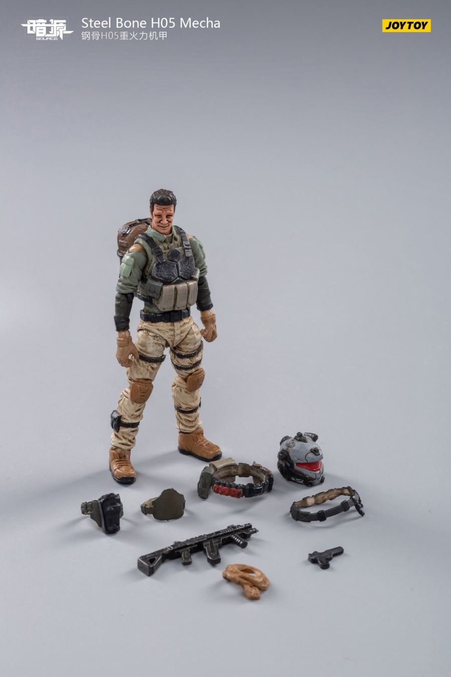 Steel Bone H05 Heavy Firepower Mecha (gray) English name Steel Bone H05 Heavy Firepower Mecha (gray)
