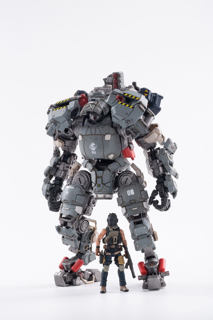 Steel Bone H05 Heavy Firepower Mecha (gray) English name Steel Bone H05 Heavy Firepower Mecha (gray)