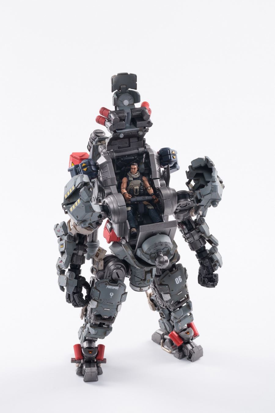 Steel Bone H05 Heavy Firepower Mecha (gray) English name Steel Bone H05 Heavy Firepower Mecha (gray)