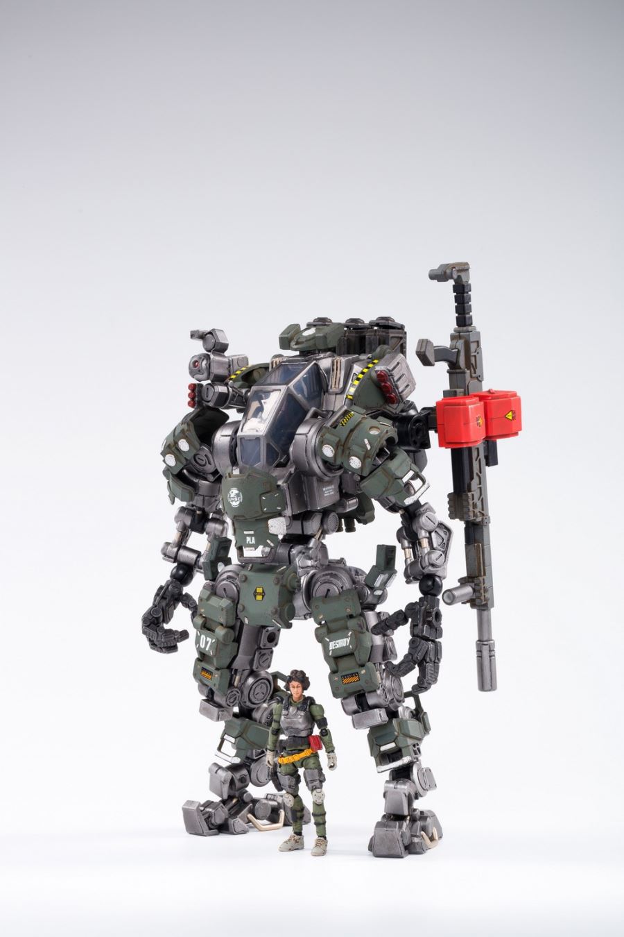 Steel Bone H05 Heavy Firepower Mecha (gray) English name Steel Bone H05 Heavy Firepower Mecha (gray)