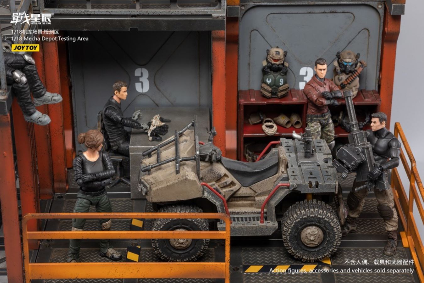Hangar Scene Meeting Area 1/18