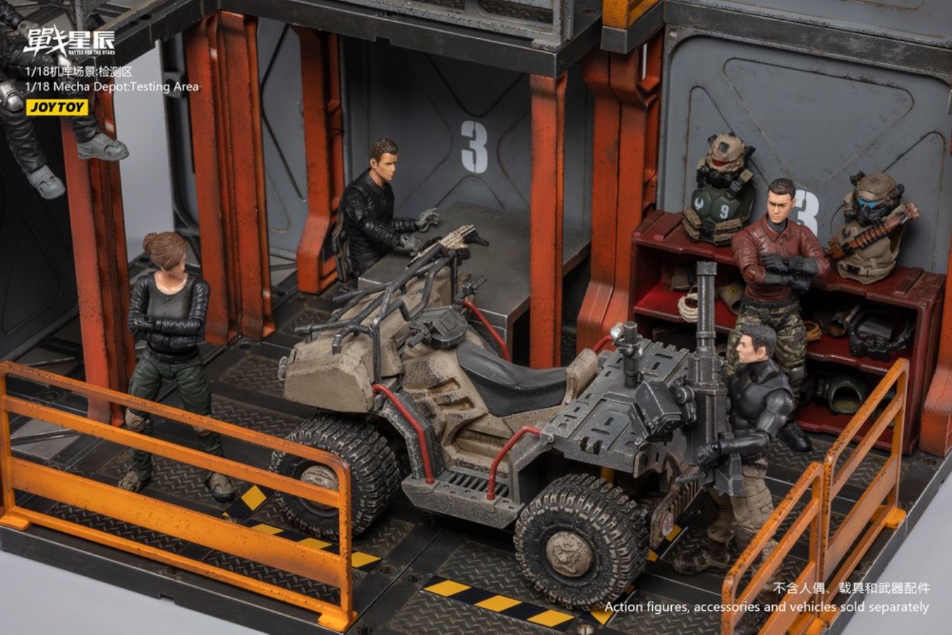Hangar Scene Meeting Area 1/18