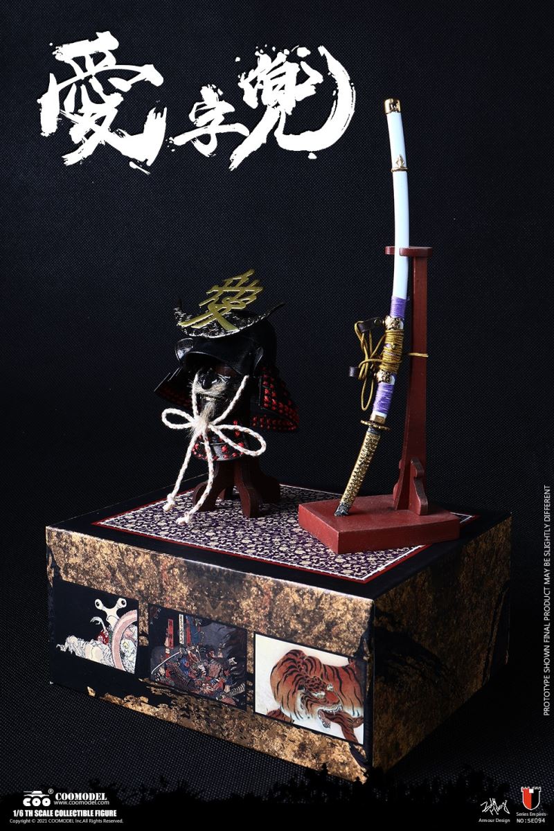 SE094 1/6 DIECAST ALLOY - SERIES OF EMPIRES - LOVE HELMET SET