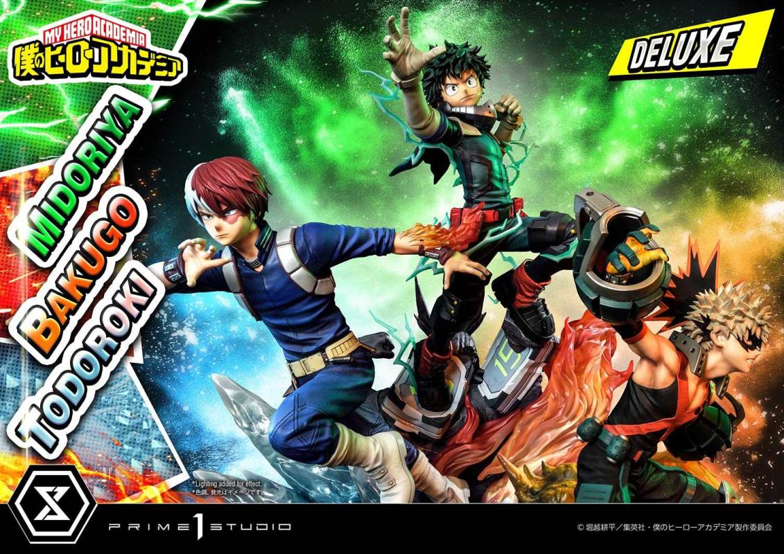 My Hero Academia Midoriya, Bakugo & Todoroki DX