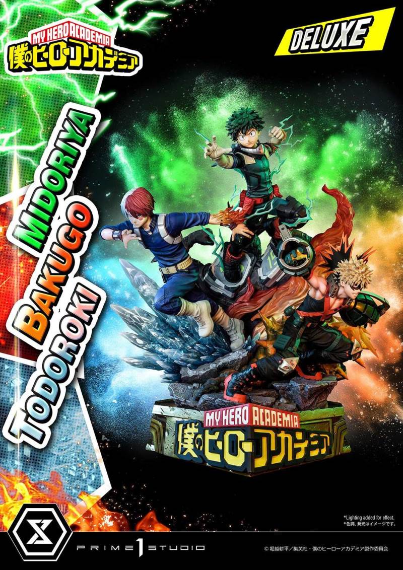 My Hero Academia Midoriya, Bakugo & Todoroki DX