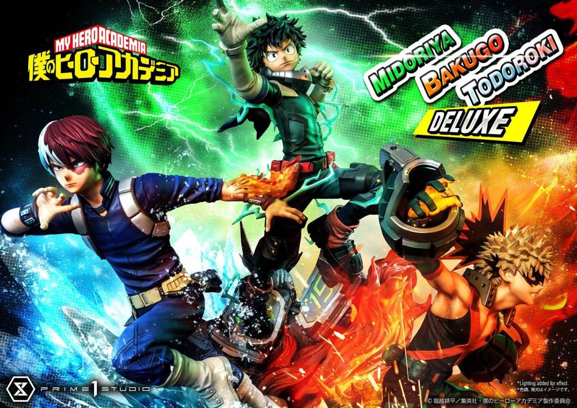 My Hero Academia Midoriya, Bakugo & Todoroki DX