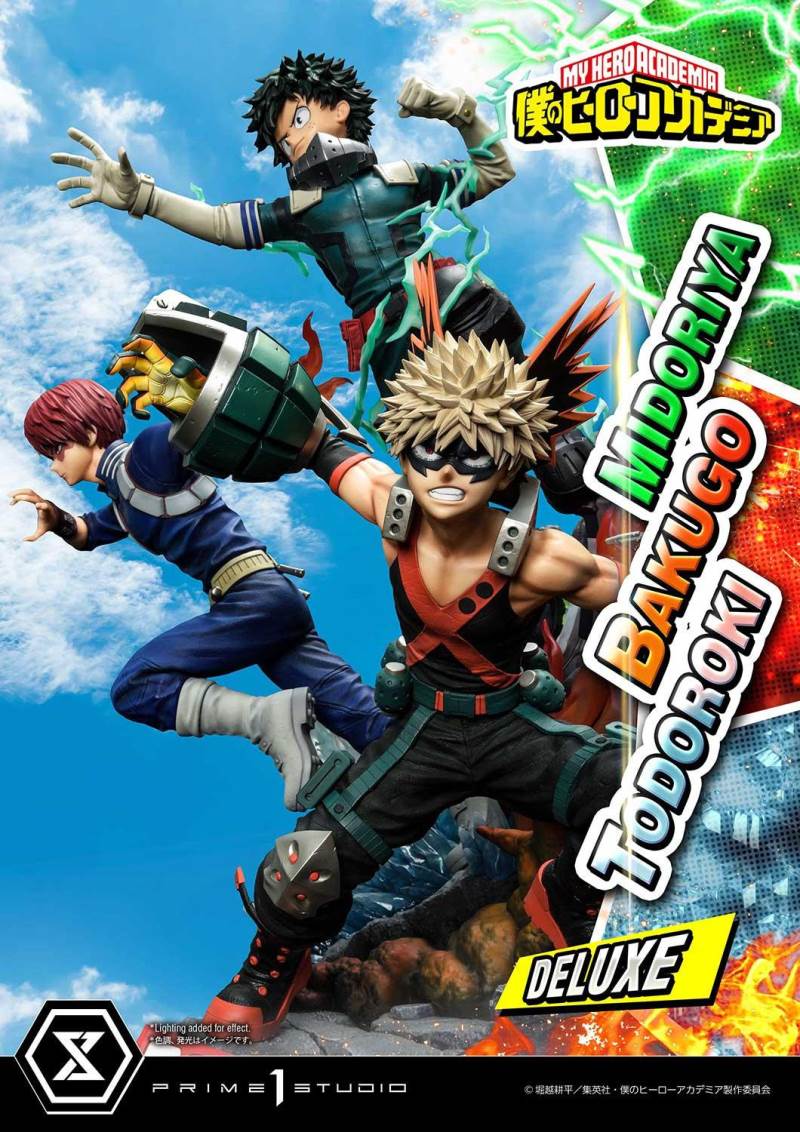 My Hero Academia Midoriya, Bakugo & Todoroki DX