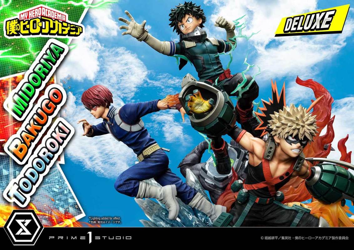 My Hero Academia Midoriya, Bakugo & Todoroki DX