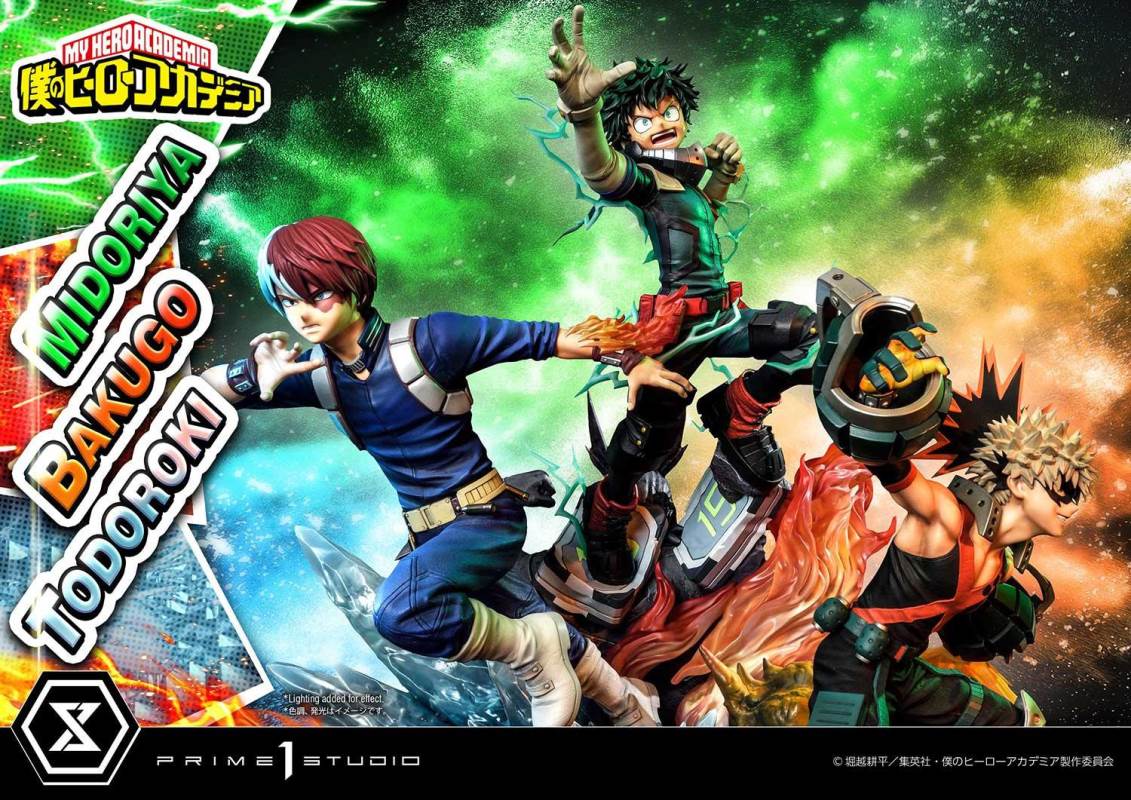 My Hero Academia Midoriya, Bakugo & Todoroki DX