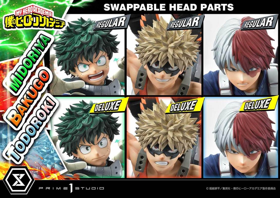 My Hero Academia Midoriya, Bakugo & Todoroki DX