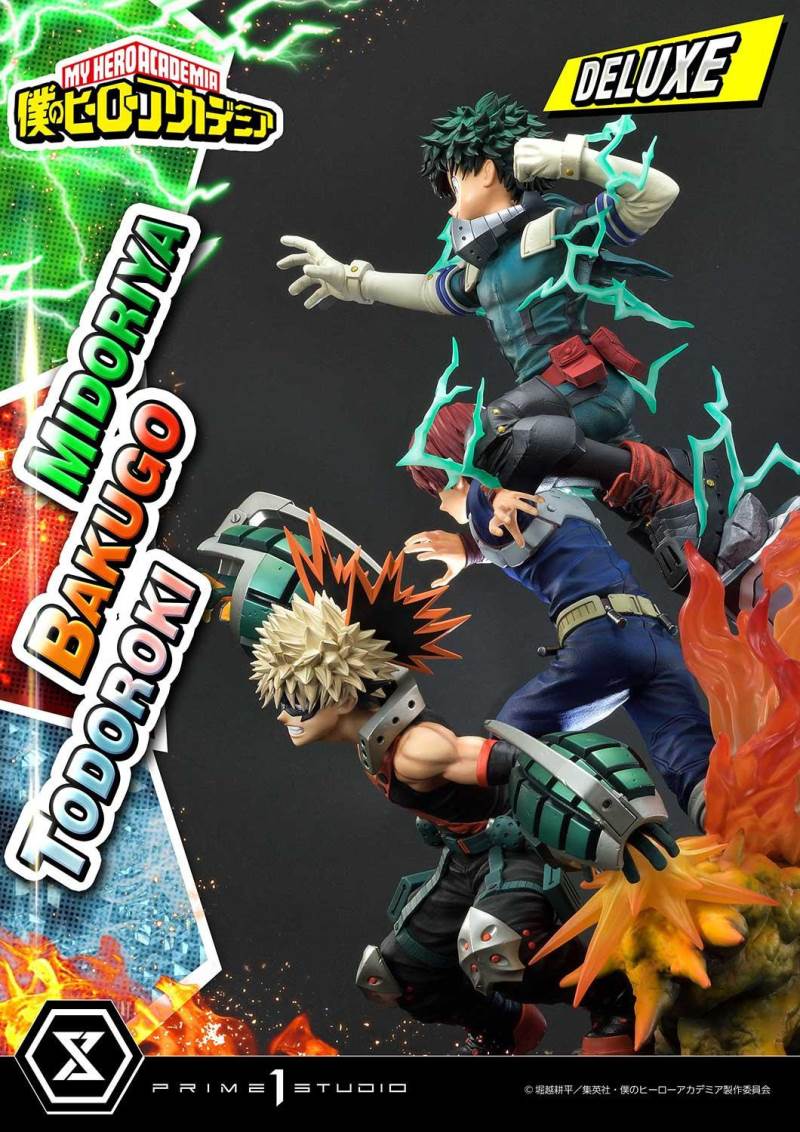 My Hero Academia Midoriya, Bakugo & Todoroki DX