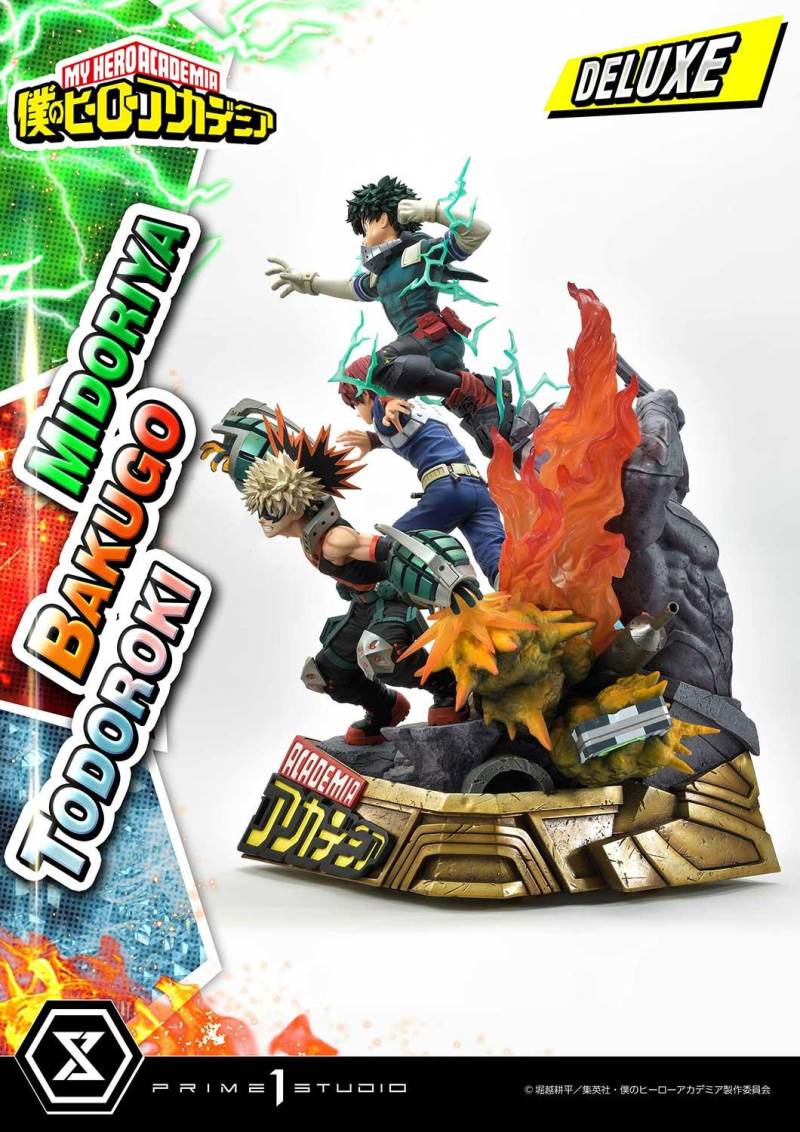 My Hero Academia Midoriya, Bakugo & Todoroki DX