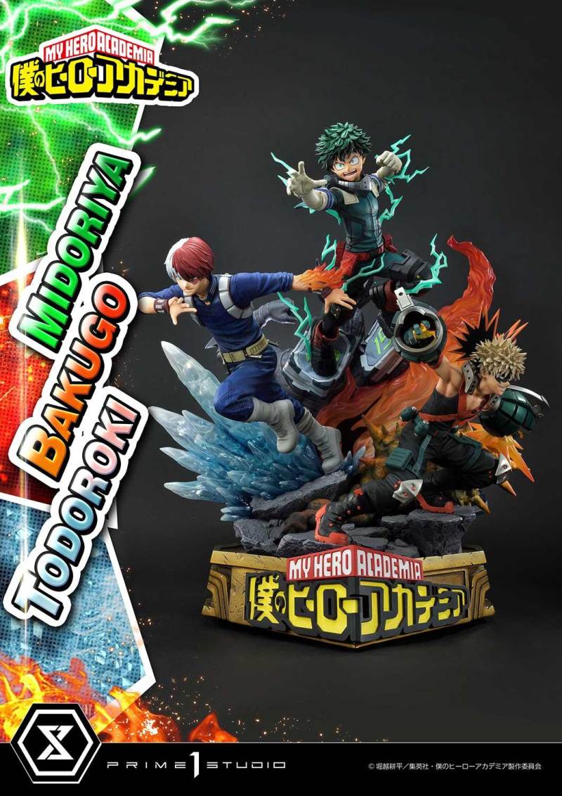 My Hero Academia Midoriya, Bakugo & Todoroki DX