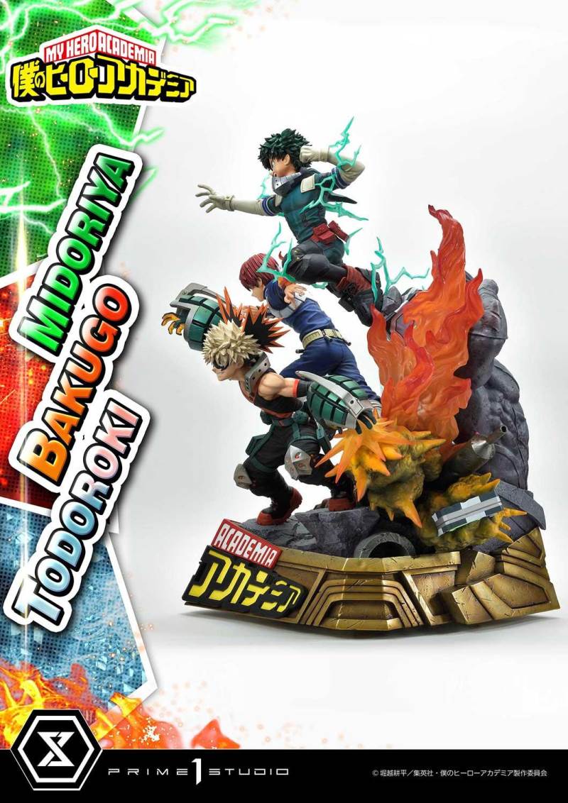 My Hero Academia Midoriya, Bakugo & Todoroki DX