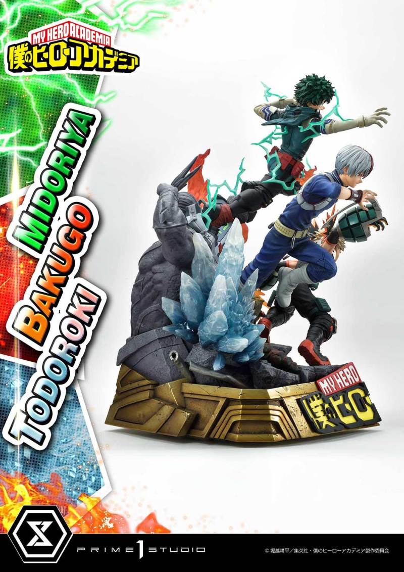 My Hero Academia Midoriya, Bakugo & Todoroki DX