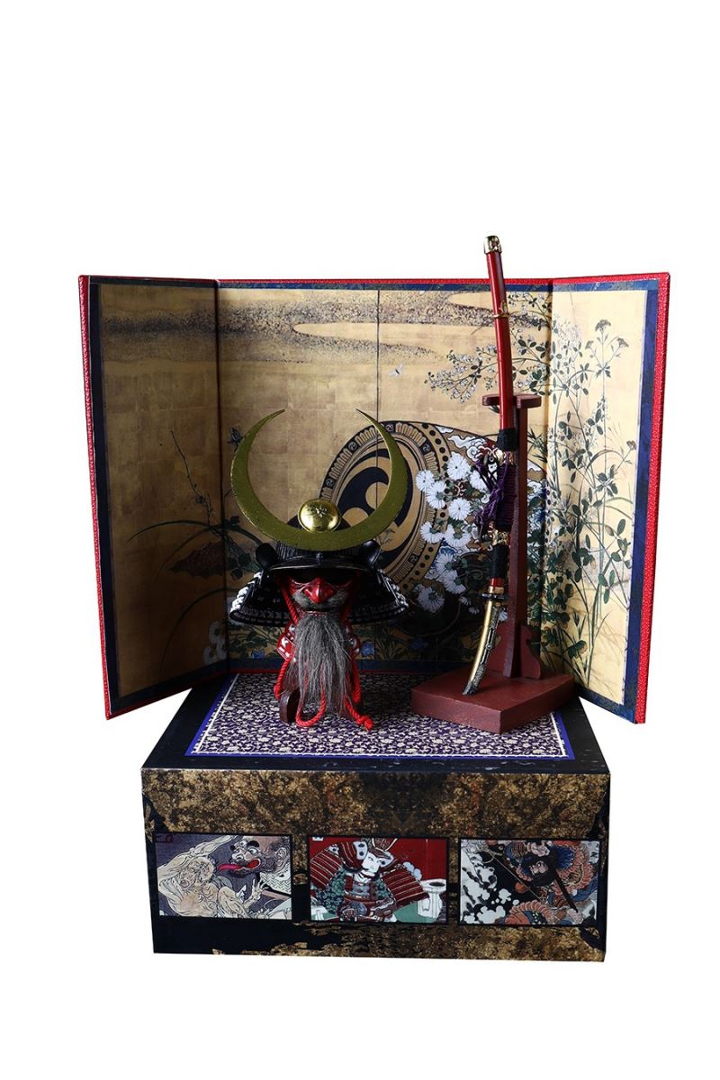 SE093 1/6 DIECAST ALLOY - SERIES OF EMPIRES - NEW MOON BLADE  HELMET SET