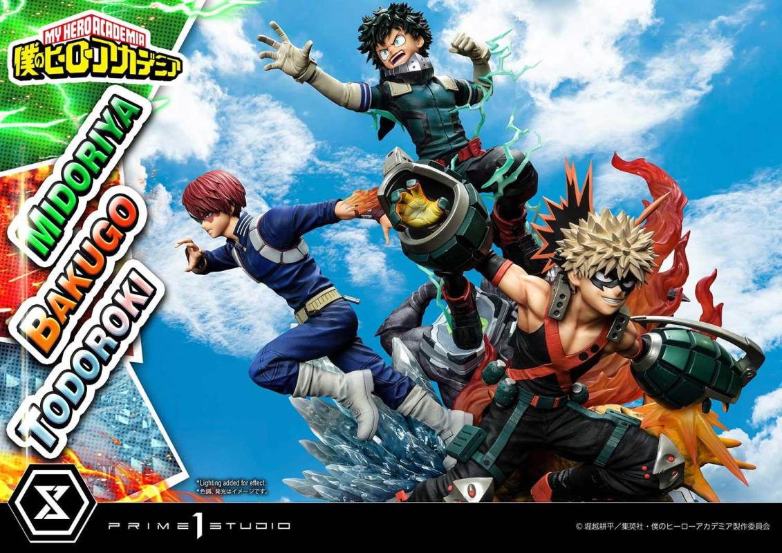 My Hero Academia Midoriya, Bakugo & Todoroki