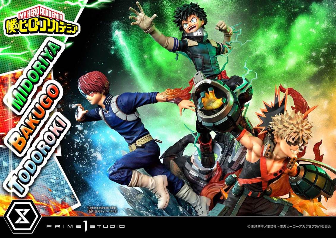 My Hero Academia Midoriya, Bakugo & Todoroki