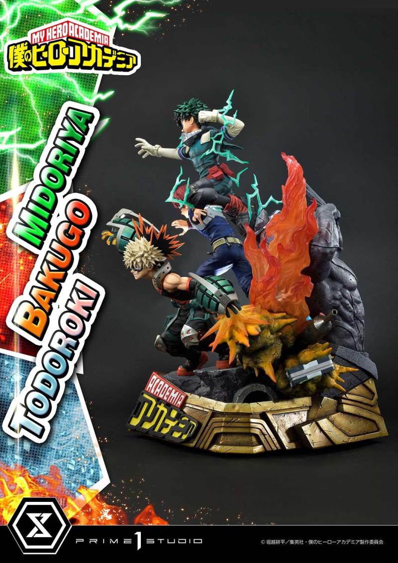 My Hero Academia Midoriya, Bakugo & Todoroki