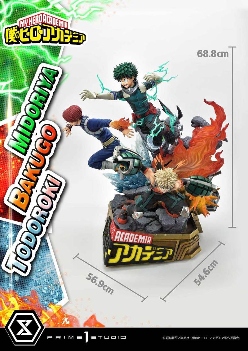 My Hero Academia Midoriya, Bakugo & Todoroki