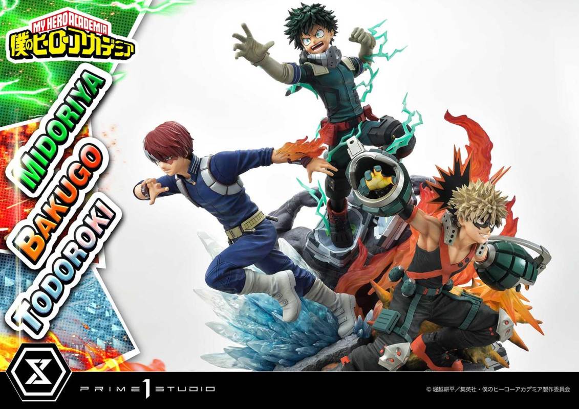 My Hero Academia Midoriya, Bakugo & Todoroki