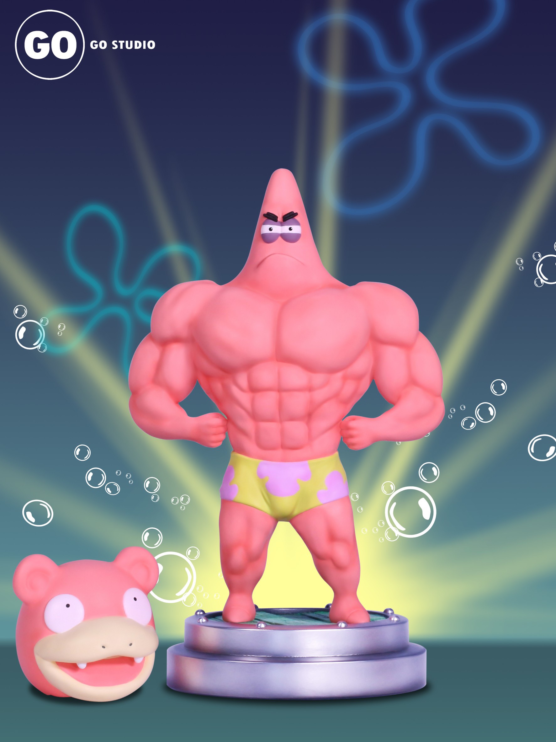 Patrick Star x Slowpoke