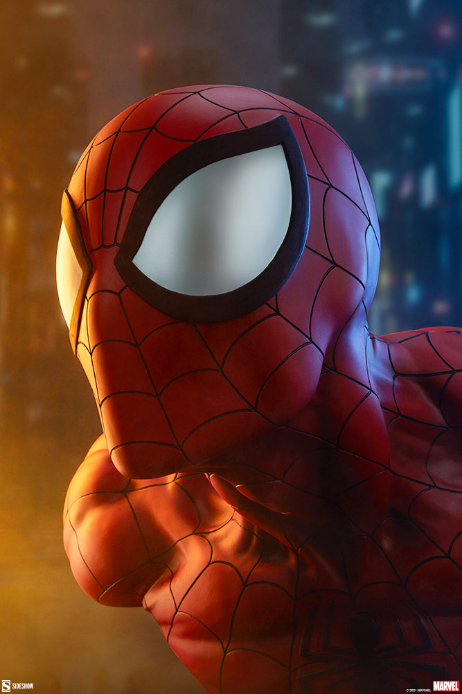Spider-Man's Life-Size Bust
