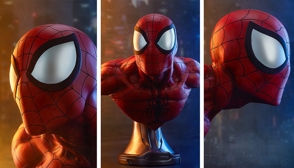 Spider-Man's Life-Size Bust