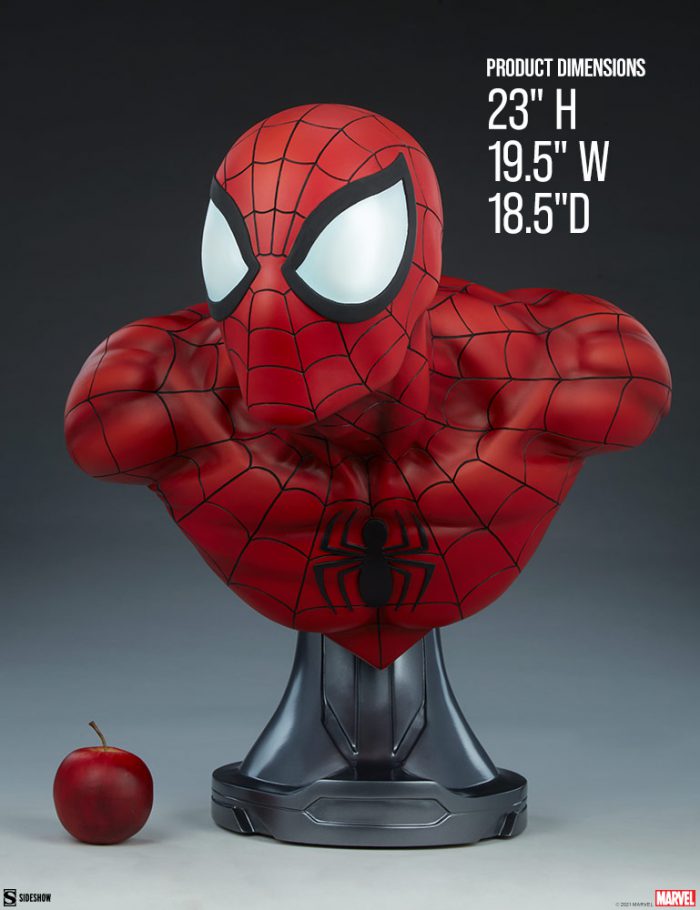Spider-Man's Life-Size Bust