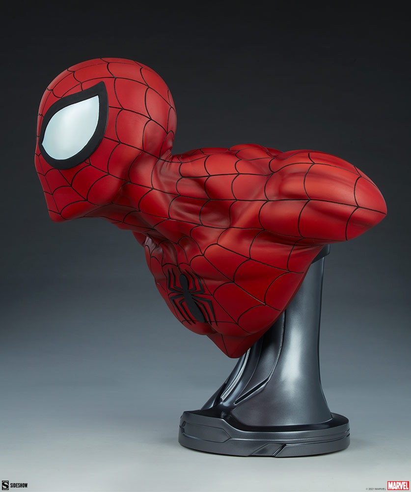 Spider-Man's Life-Size Bust
