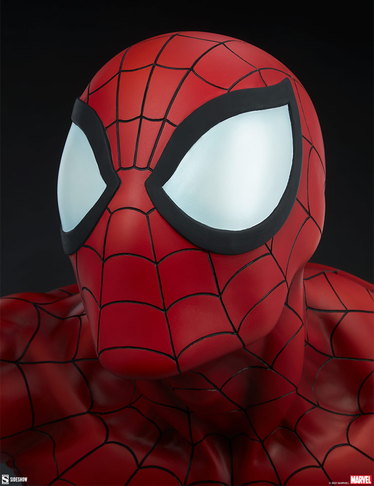 Spider-Man's Life-Size Bust