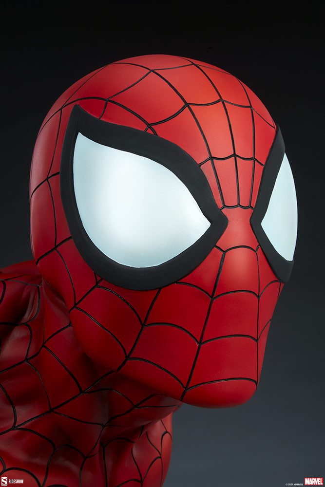 Spider-Man's Life-Size Bust