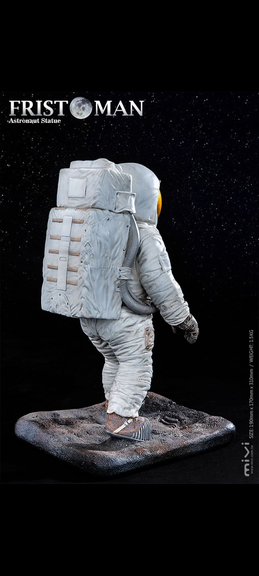 The First Man on the Moon-1/6 Astronaut Classic Statue 1969