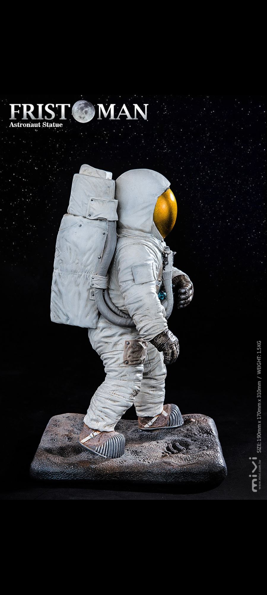 The First Man on the Moon-1/6 Astronaut Classic Statue 1969