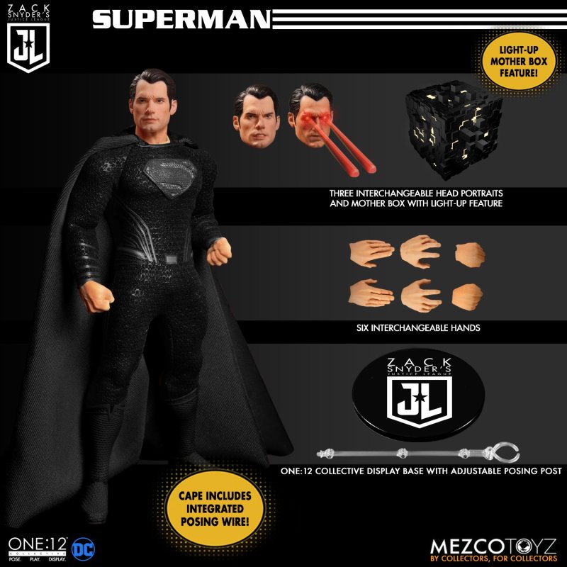 ONE:12 COLLECTIVE Zack Snyder's Justice League Deluxe Steel Boxed Set
