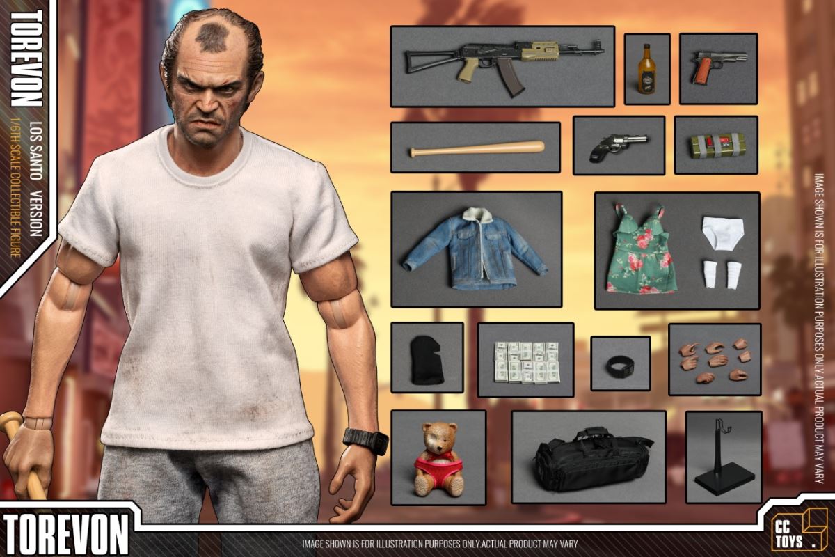 Hunter GTA - Trevor TORVON/ MIKE/ FRANK 1/6