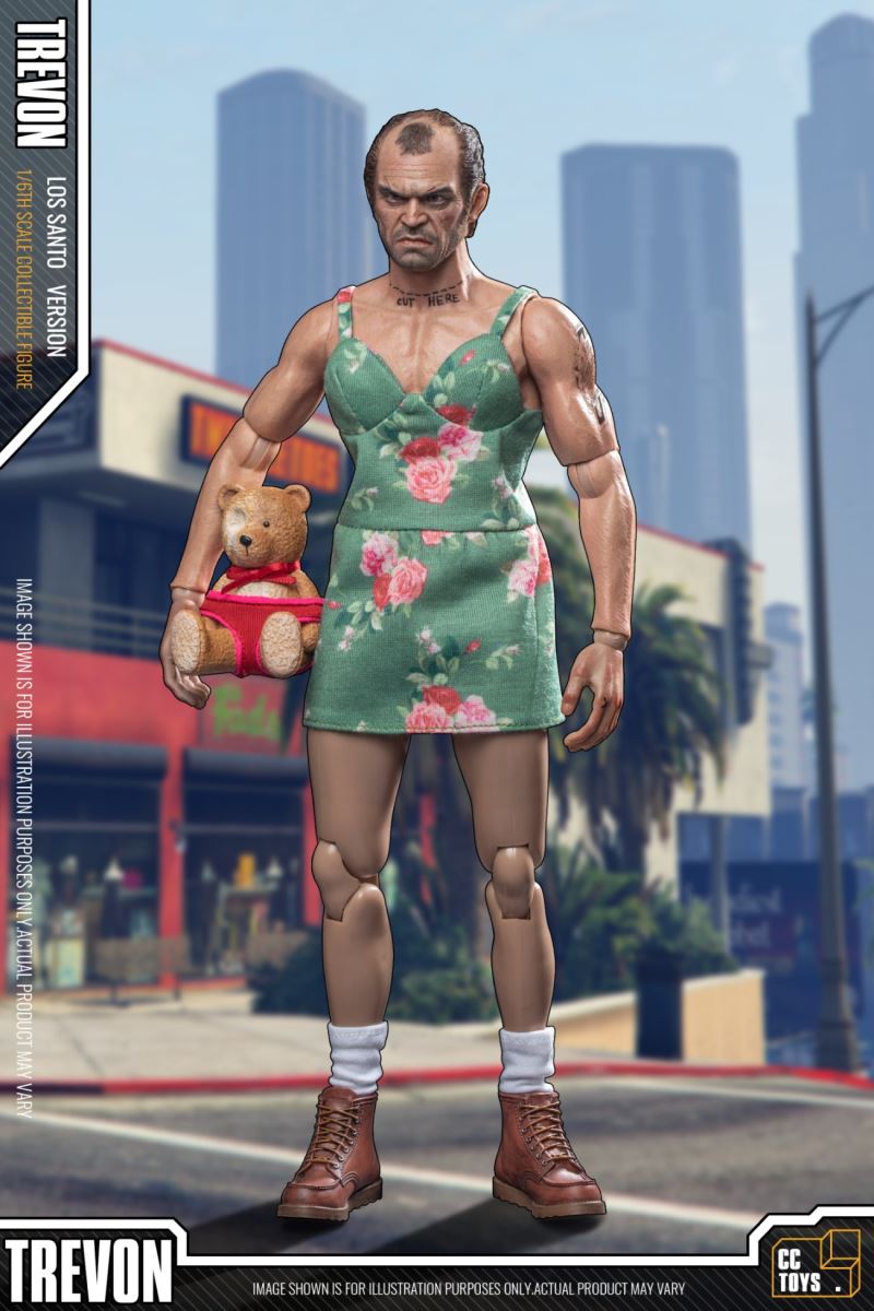 Hunter GTA - Trevor TORVON/ MIKE/ FRANK 1/6