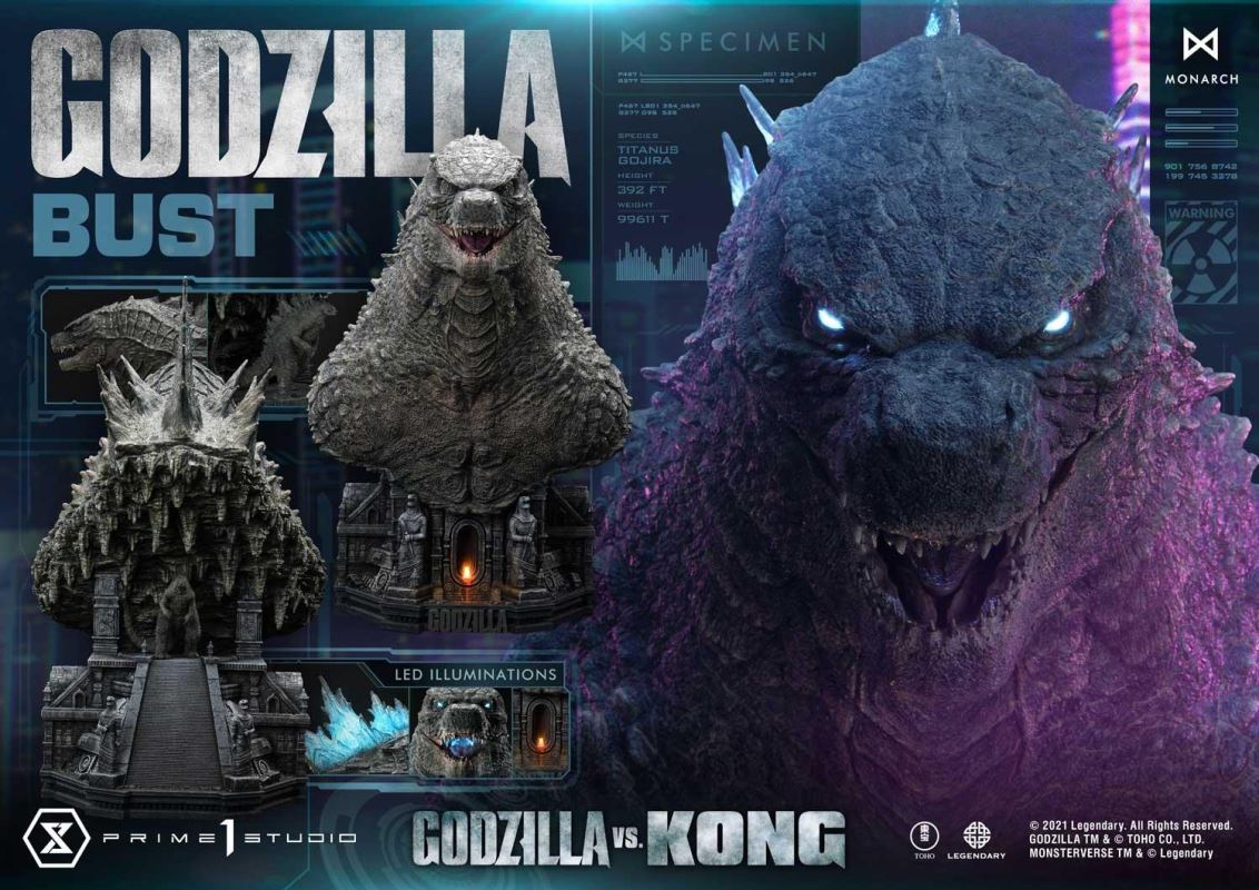 Godzilla vs Kong - Godzilla Bust