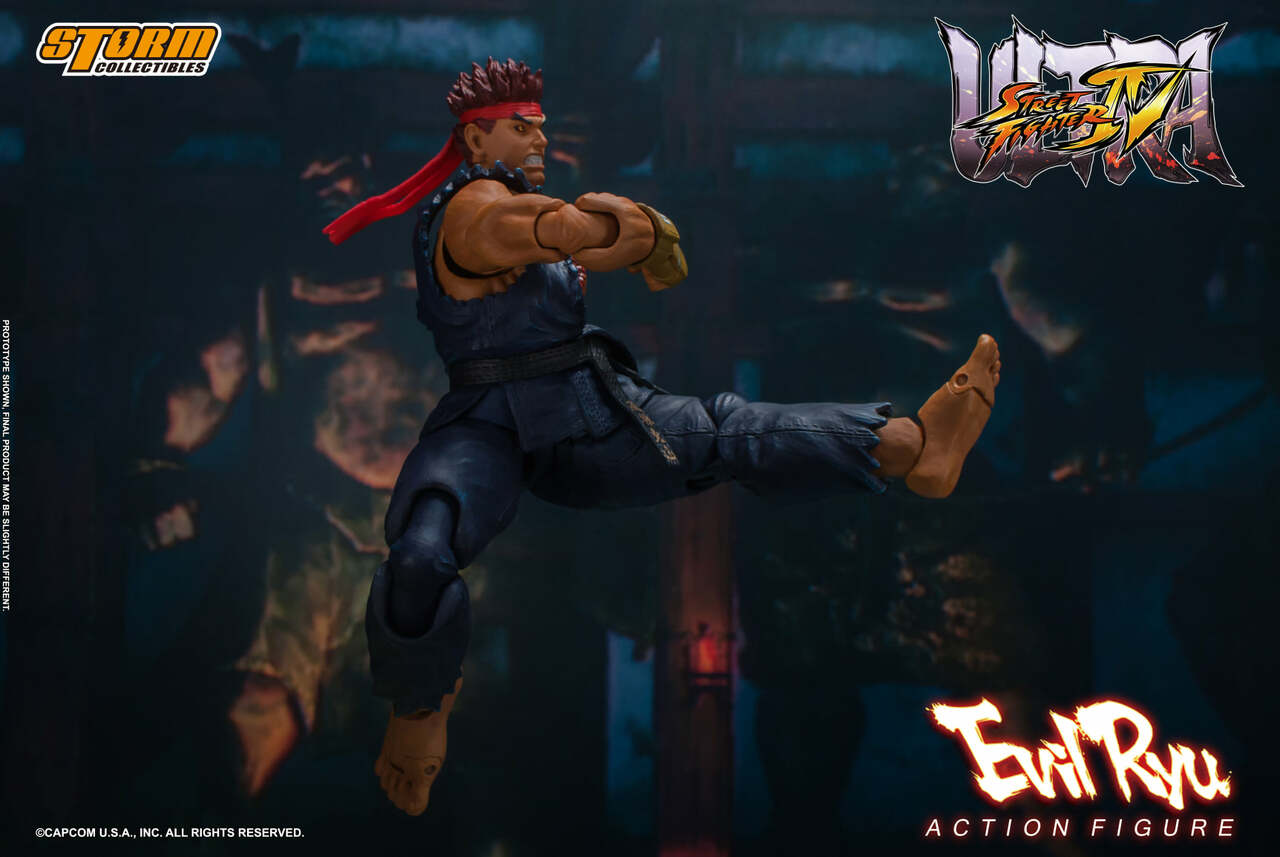 Street Fighter IV 1/12 Evil Ryu