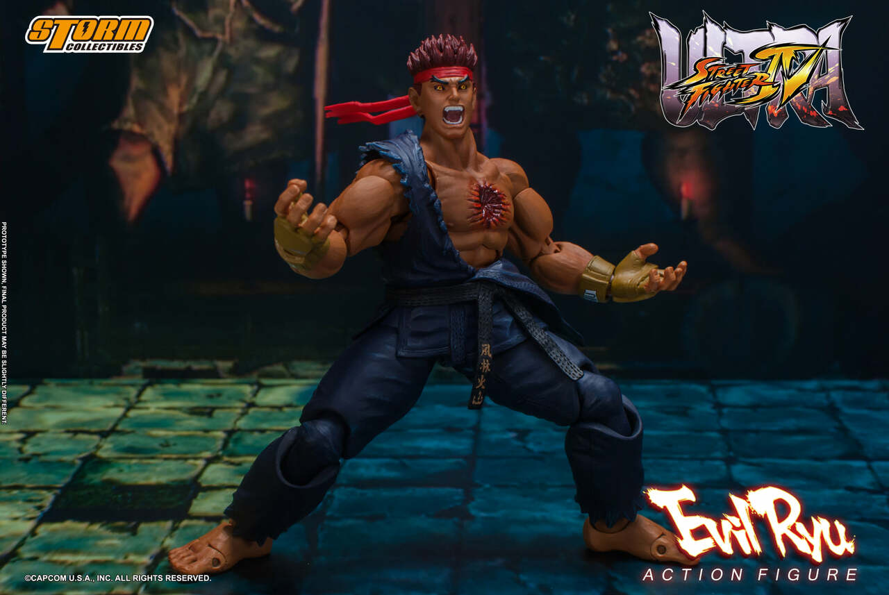 Street Fighter IV 1/12 Evil Ryu