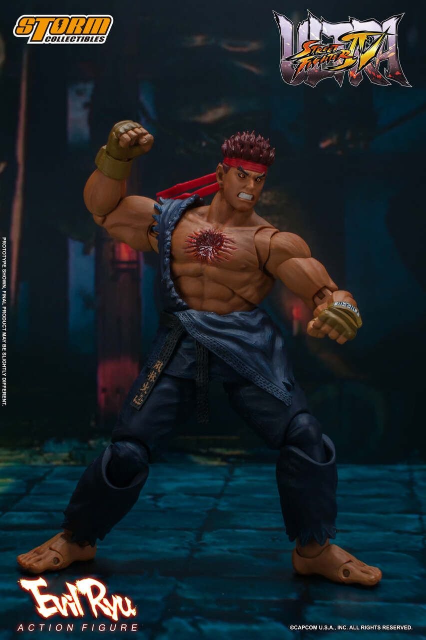 Street Fighter IV 1/12 Evil Ryu