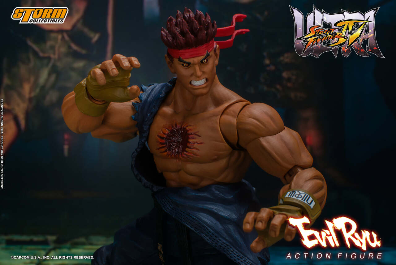 Street Fighter IV 1/12 Evil Ryu