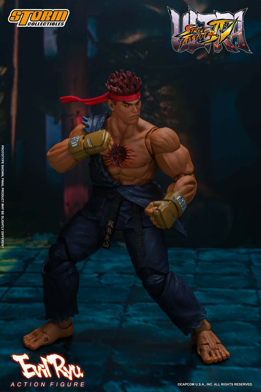 Street Fighter IV 1/12 Evil Ryu