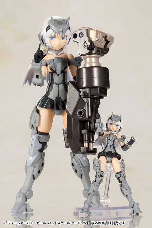 Frame Arms Girl Hand Scale Architect