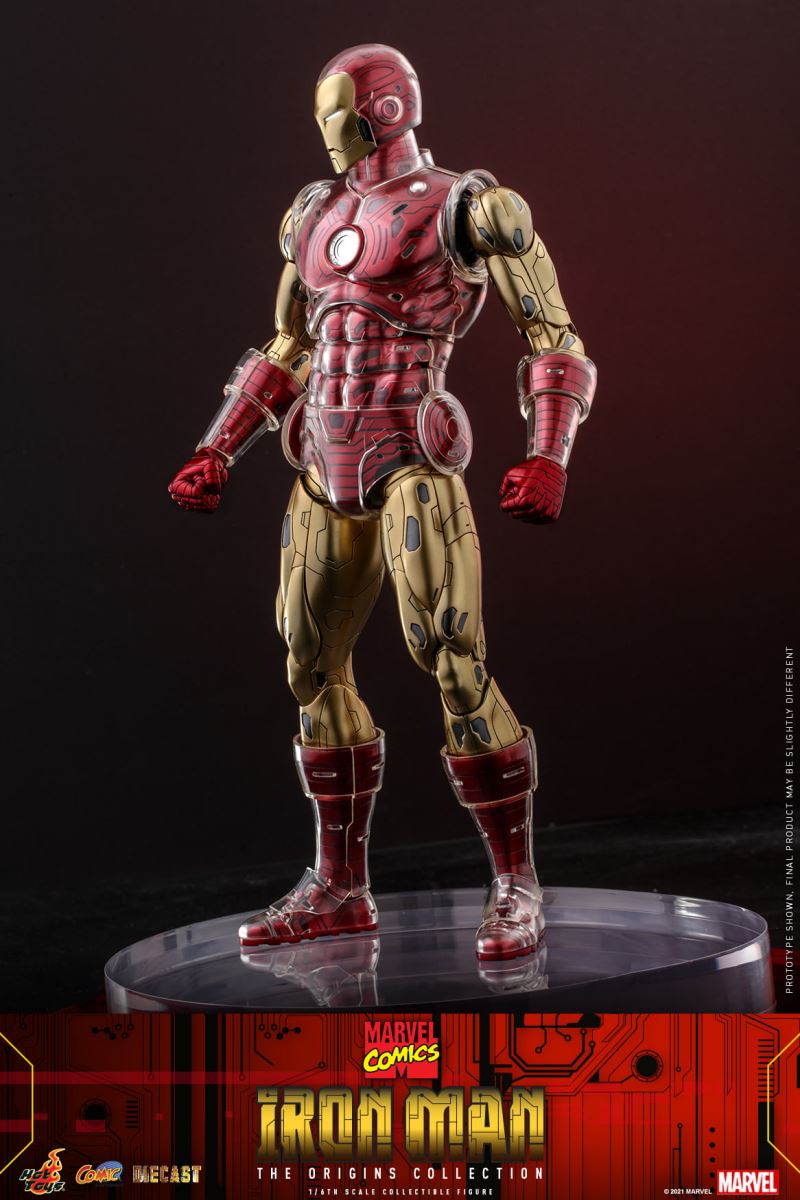 MARVEL COMICS IRON MAN [THE ORIGINS COLLECTION] 1/6 Deluxe