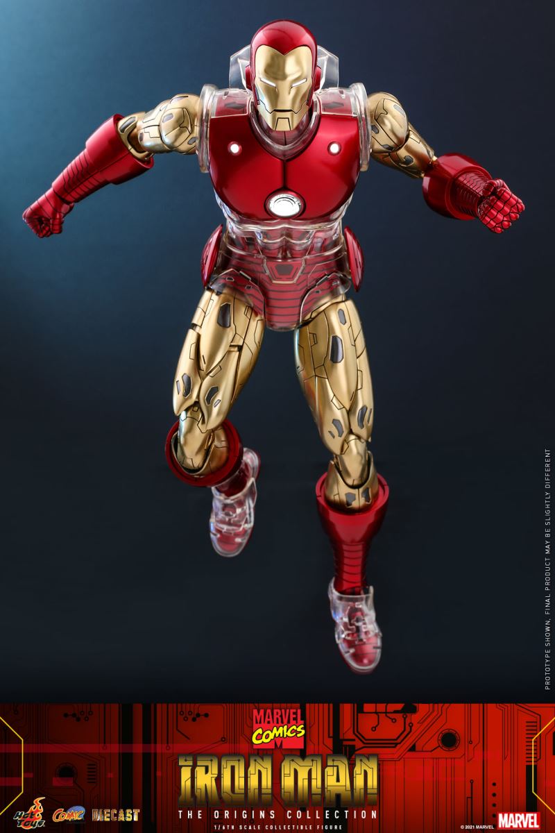 MARVEL COMICS IRON MAN [THE ORIGINS COLLECTION] 1/6 Deluxe