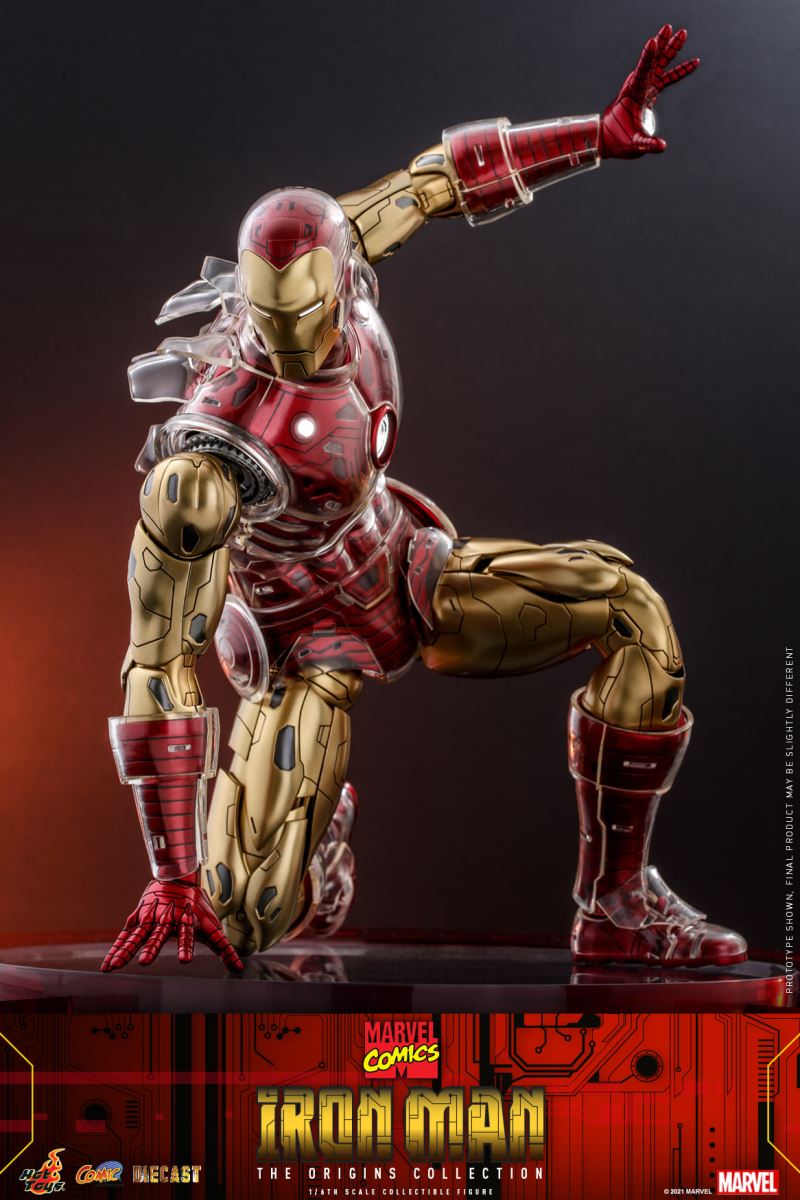 MARVEL COMICS IRON MAN [THE ORIGINS COLLECTION] 1/6 Deluxe