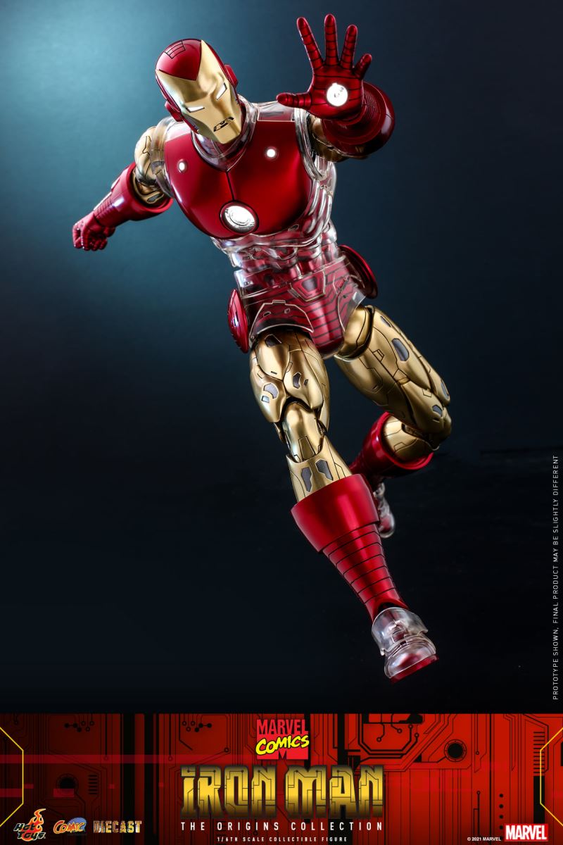 MARVEL COMICS IRON MAN [THE ORIGINS COLLECTION] 1/6 Deluxe