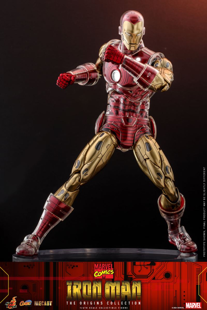 MARVEL COMICS IRON MAN [THE ORIGINS COLLECTION] 1/6 Deluxe