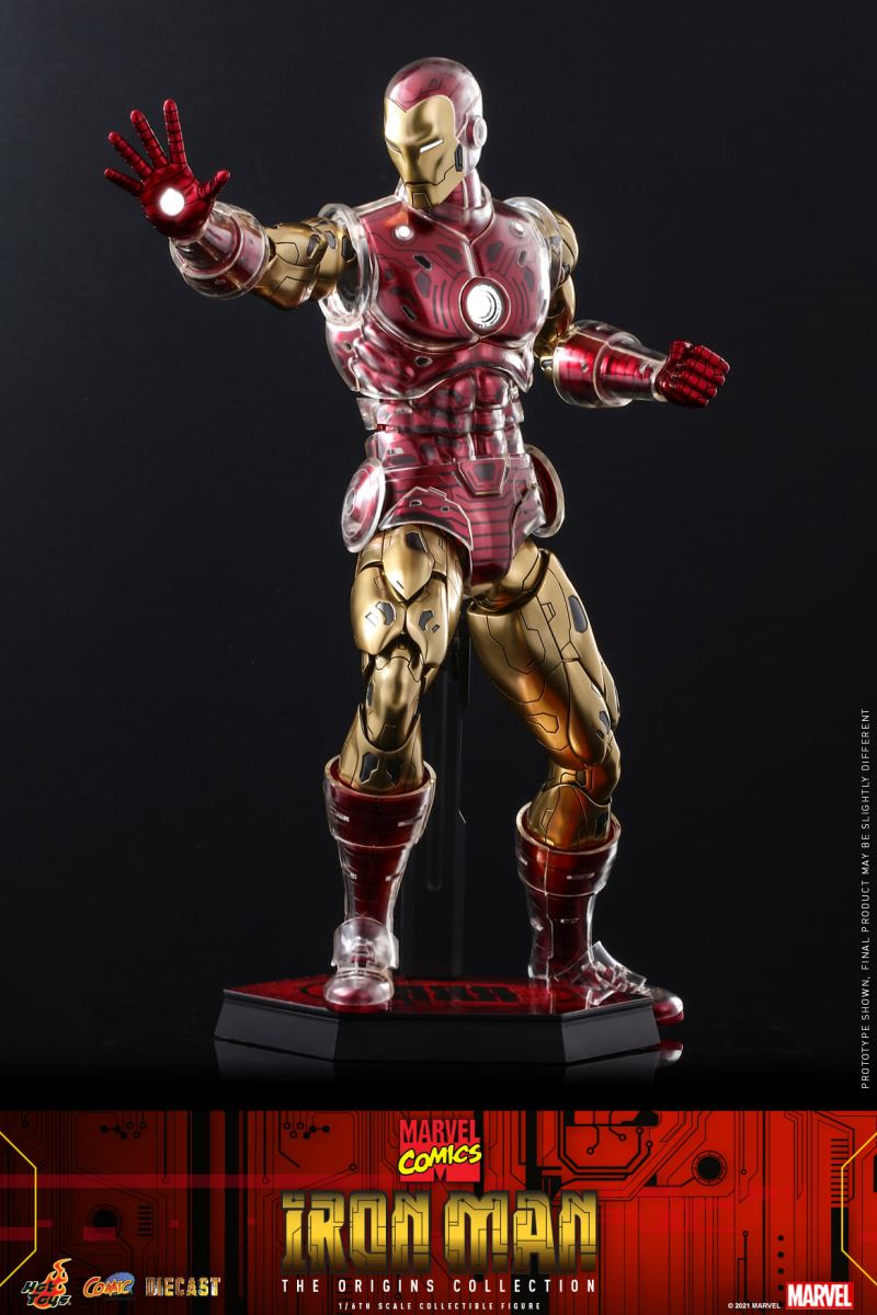 MARVEL COMICS IRON MAN [THE ORIGINS COLLECTION] 1/6 Deluxe